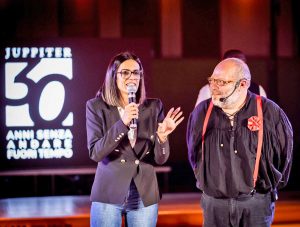 Capranica - Lo spettacolo della Juppiter - Il vice sindaco Katia Taste