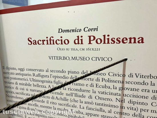 Viterbo - Museo civico - Il "sacrificio" di Polissena