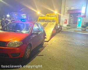 Tuscania - Incidente in via Tarquinia