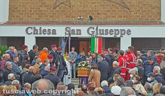 Santa Marinella - I funerali di Enzo Mei