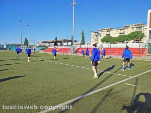 Civitavecchia - La squadra in allenamento 