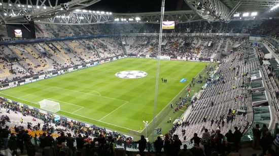 Lo stadio della Juventus