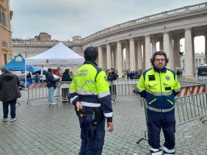 Aeopc Tarquinia ai funerali di Benedetto XVI