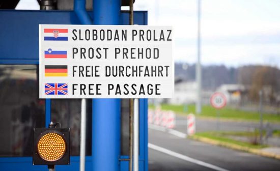 Zagabria - La Croazia entra nell'area Schengen