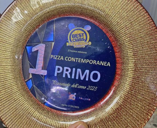 Il premio vinto da Michele Friello