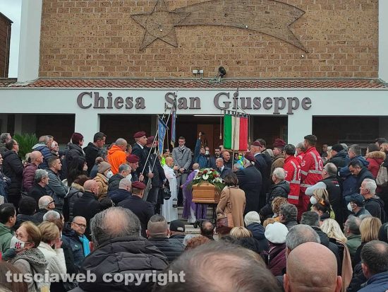Santa Marinella - I funerali di Enzo Mei