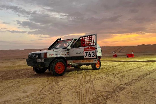 Il team Desert endurance protagonista alla Dakar classic con i veicoli preparati nella Tuscia
