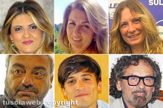 Alessandra Troncarelli, Simona Rossini, Barbara Assanti, Alessio Trani, Simone Brunelli e Massimo Erbetti