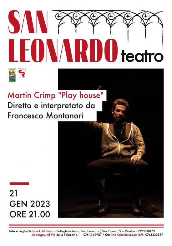 Francesco Montanari al teatro San Leonardo