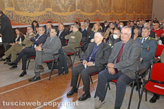 Cerimonia per la firma del protocollo d'intesa tra Comune e Unitus