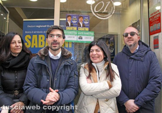 Giovanna Fortuna, Daniele Sabatini, Chiara Colosimo e Mauro Rotelli