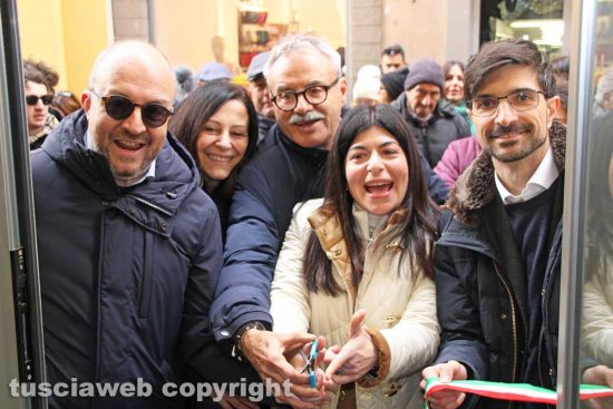 L'inaugurazione del comitato elettorale di Daniele Sabatini (FdI)
