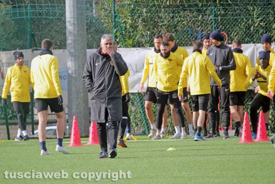 Sport - Calcio - Viterbese - Giovanni Lopez durante l'allenamento