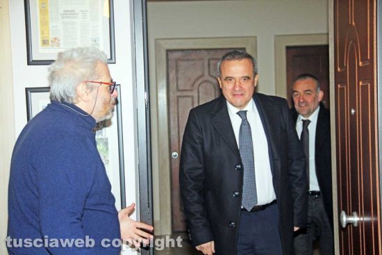 Il questore di Viterbo Fausto Vinci