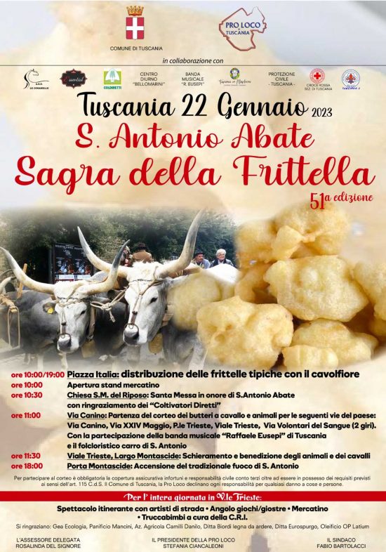 Tuscania - Sagra della frittella al cavolfiore