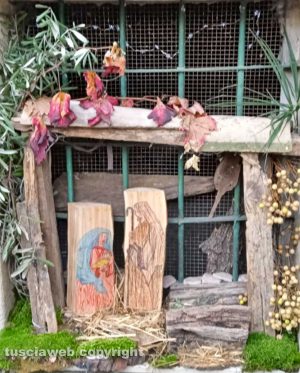 Il presepe in legno di Graziella Agnesi