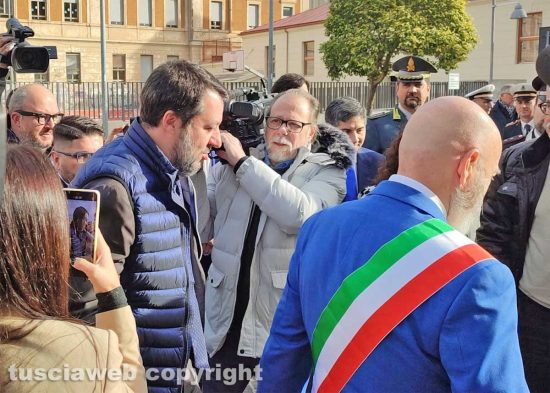 Civitavecchia - Matteo Salvini