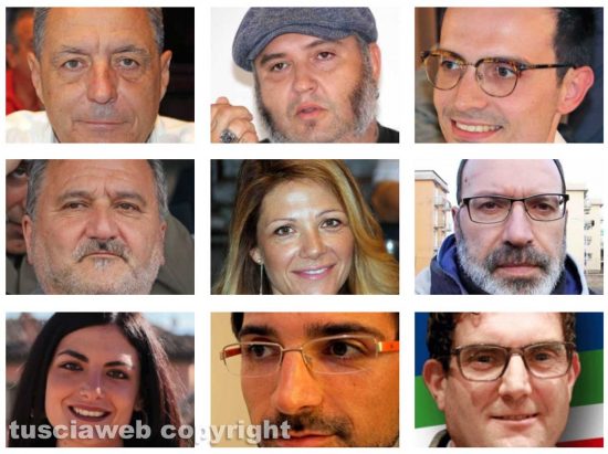 Marini, Ranucci, Parroccini, Panunzi, Cepparotti, Cinalli, Tossini, Sabatini e Melchiorri