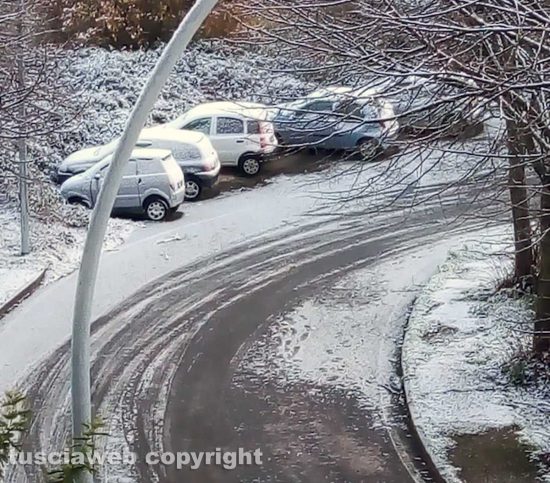 Viterbo - Neve a Bagnaia