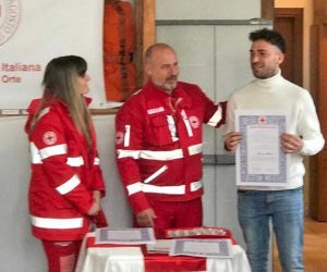 Orte - I volontari della Cri premiati