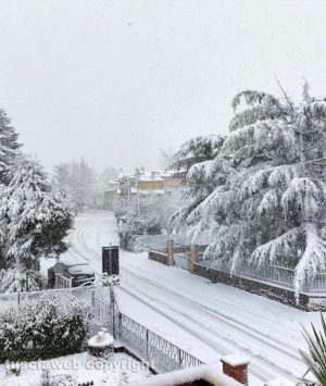 Umbria - Neve a Castel Giorgio