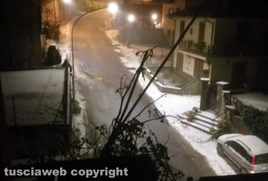 Torna a nevicare sulla Tuscia - San Martino