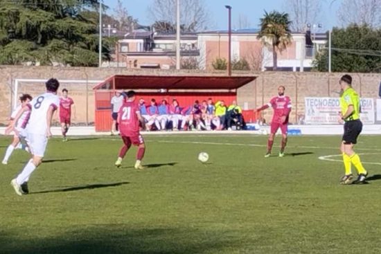 Sport - Calcio - Flaminia - La squadra in campo