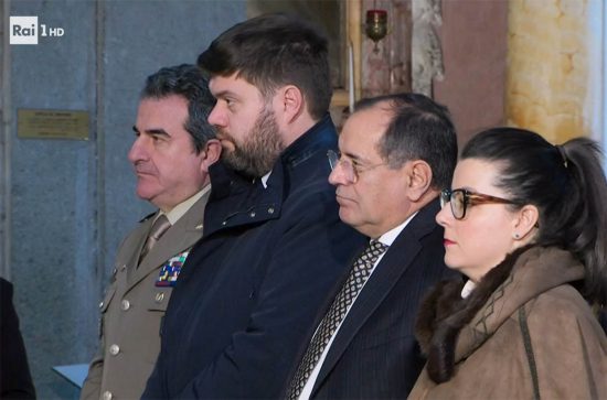 Viterbo - La messa del vescovo Francesco Orazio Piazza in diretta Rai