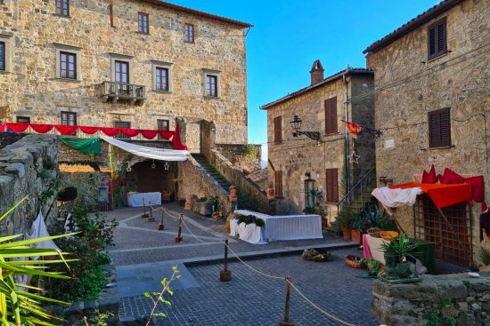 Bolsena - Uno dei luoghi del presepe vivente