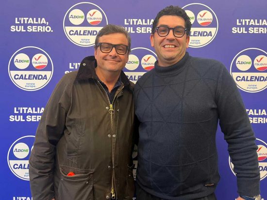 Carlo Calenda e Giacomo Barelli