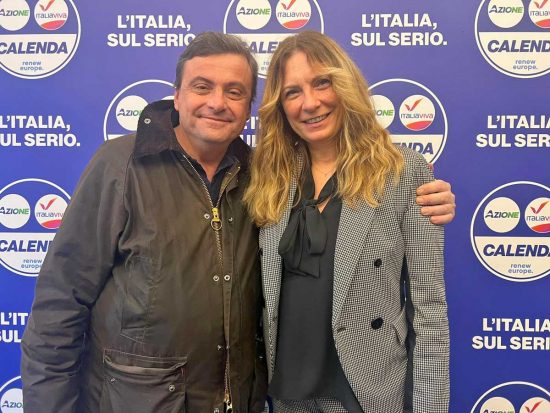 Carlo Calenda e Barbara Assanti 