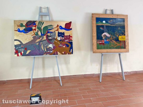 Viterbo - Centro culturale Valle Faul - Le opere di Franco Maria Cordelli