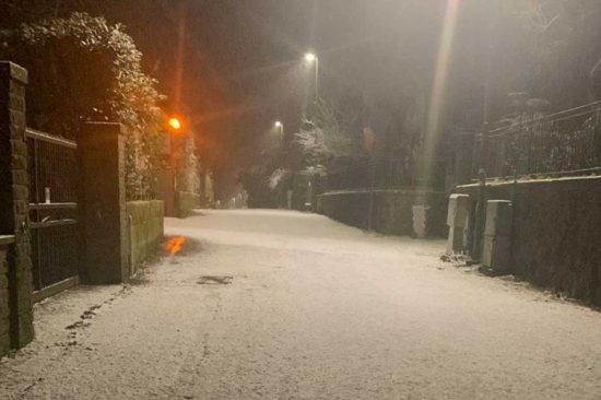 Neve a Montefiascone