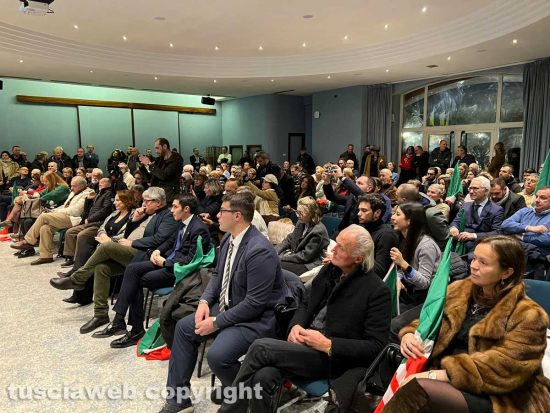 Viterbo - Antonio Tajani alle terme dei Papi