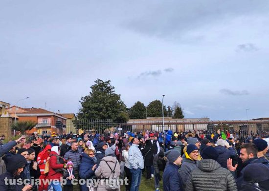 Nepi - Il focarone in occasione dei festeggiamenti di Sant’Antonio Abate