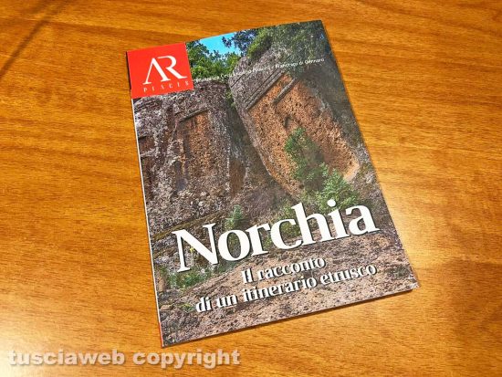 Viterbo - La guida "Norchia il racconto di un itinerario etrusco"