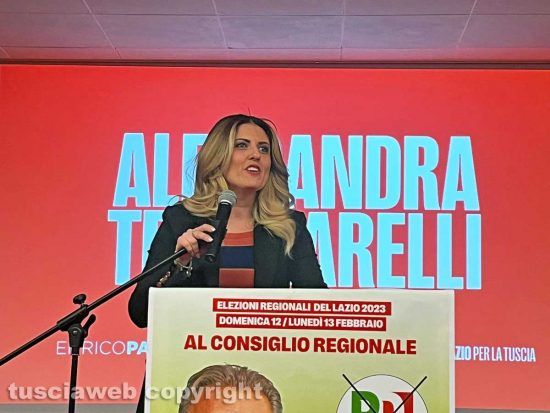 Viterbo - Alessandra Troncarelli all'Hotel Salus Terme
