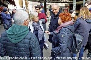 Civitavecchia - Donatella Bianchi al mercato
