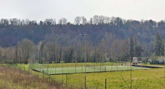 Il campo sportivo di Gallese