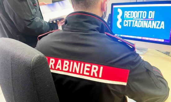 Rieti - Carabinieri, controlli sul reddito di cittadinanza 