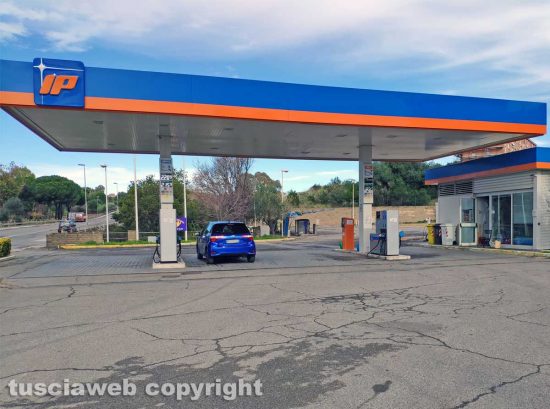 Civitavecchia - Una distributore di benzina
