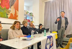 La senatrice Silvia Fregolent a Ronciglione