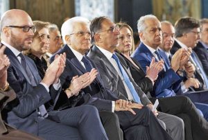 Roma - Mattarella alla cerimonia del Giorno della Memoria
