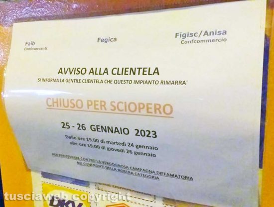 Sciopero dei benzinai