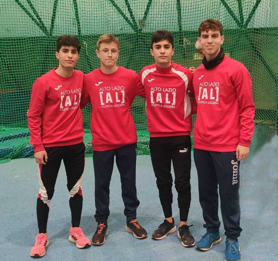 Atletica Alto Lazio - Velocisti allievi