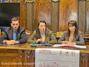 Chiara Frontini alla presentazione del progetto Viterbo cardioprotetta