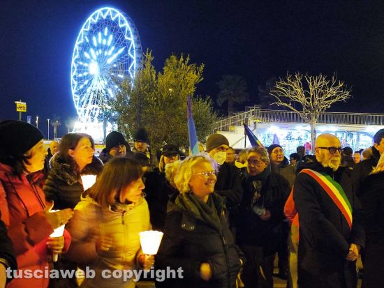 Civitavecchia - La fiaccolata per la pace