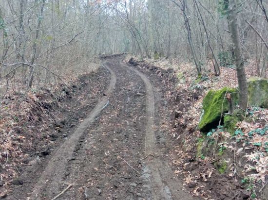 Montefiascone - La strada "Ciucciara"