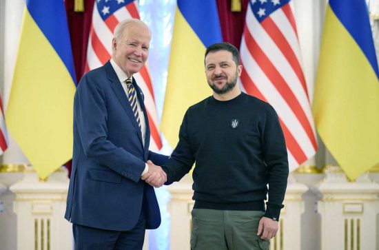 Visita a sorpresa di Joe Biden a Kiev