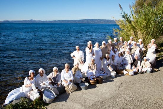 Viterbo - La Compagnia delle lavandaie di Bolsena e della Tuscia in onda su Rai 2